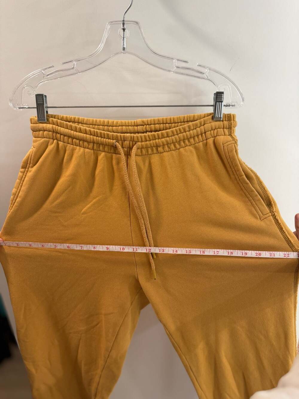 Aerie Mustard Yellow Jogger Sweatpants Size M Long - Picture 5 of 9